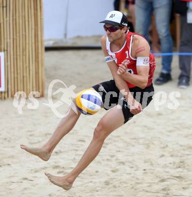 2015 CEV A1 Beachvolleyball Europameisterschaft. Robin Seidl (AUT). Klagenfurt, 30.7.2015.
Foto: Kuess
---
pressefotos, pressefotografie, kuess, qs, qspictures, sport, bild, bilder, bilddatenbank