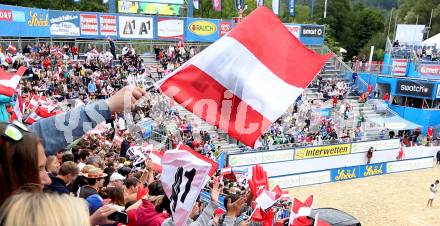 2015 CEV A1 Beachvolleyball Europameisterschaft. Fans. Klagenfurt, 30.7.2015.
Foto: Kuess
---
pressefotos, pressefotografie, kuess, qs, qspictures, sport, bild, bilder, bilddatenbank