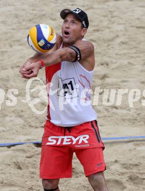 2015 CEV A1 Beachvolleyball Europameisterschaft. Alexander Horst, (AUT). Klagenfurt, 30.7.2015.
Foto: Kuess
---
pressefotos, pressefotografie, kuess, qs, qspictures, sport, bild, bilder, bilddatenbank