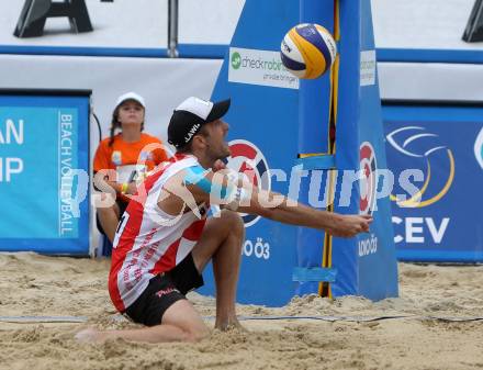 2015 CEV A1 Beachvolleyball Europameisterschaft. Alexander Xandi Huber, (AUT). Klagenfurt, 30.7.2015.
Foto: Kuess
---
pressefotos, pressefotografie, kuess, qs, qspictures, sport, bild, bilder, bilddatenbank