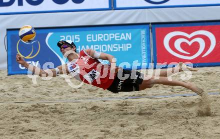 2015 CEV A1 Beachvolleyball Europameisterschaft. Robin Seidl (AUT). Klagenfurt, 30.7.2015.
Foto: Kuess
---
pressefotos, pressefotografie, kuess, qs, qspictures, sport, bild, bilder, bilddatenbank