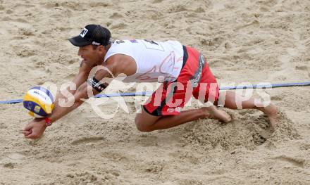 2015 CEV A1 Beachvolleyball Europameisterschaft. Alexander Horst, (AUT). Klagenfurt, 30.7.2015.
Foto: Kuess
---
pressefotos, pressefotografie, kuess, qs, qspictures, sport, bild, bilder, bilddatenbank