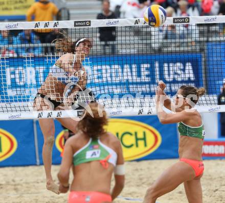 2015 CEV A1 Beachvolleyball Europameisterschaft. Lena Maria PLESIUTSCHNIG,  (AUT). Klagenfurt, 30.7.2015.
Foto: Kuess
---
pressefotos, pressefotografie, kuess, qs, qspictures, sport, bild, bilder, bilddatenbank