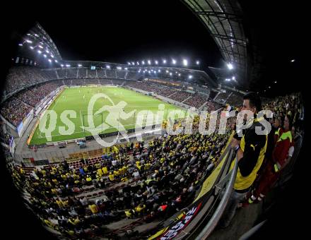 Fussball. UEFA Europa League 2015/2016. Third qualifying round. RZ Pellets WAC gegen Borussia Dortmund. Woethersee Stadion, Fans. Klagenfurt, am 30.7.2015.
Foto: Kuess 
---
pressefotos, pressefotografie, kuess, qs, qspictures, sport, bild, bilder, bilddatenbank