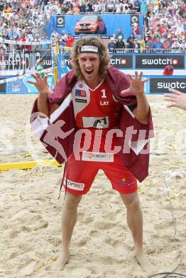 2015 CEV A1 Beachvolleyball Europameisterschaft. Aleksandrs SAMOILOVS (LAT). Klagenfurt, 2.8.2015
Foto: Kuess
---
pressefotos, pressefotografie, kuess, qs, qspictures, sport, bild, bilder, bilddatenbank