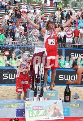 2015 CEV A1 Beachvolleyball Europameisterschaft. AJanis SMEDINS, Aleksandrs SAMOILOVS (LAT). Klagenfurt, 2.8.2015
Foto: Kuess
---
pressefotos, pressefotografie, kuess, qs, qspictures, sport, bild, bilder, bilddatenbank