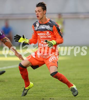 Fussball. Sky go Erste Liga. SK Austria Klagenfurt gegen Floridsdorfer AC.  Tino Casali (FAC). KLagenfurt, am 4.8.2015.
Foto: Kuess
---
pressefotos, pressefotografie, kuess, qs, qspictures, sport, bild, bilder, bilddatenbank