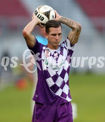 Fussball. Sky go Erste Liga. SK Austria Klagenfurt gegen Floridsdorfer AC.  Daniel Kerschbaumer (Austria). KLagenfurt, am 4.8.2015.
Foto: Kuess
---
pressefotos, pressefotografie, kuess, qs, qspictures, sport, bild, bilder, bilddatenbank