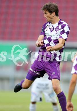 Fussball. Sky go Erste Liga. SK Austria Klagenfurt gegen Floridsdorfer AC.  Christian Falk (Austria). KLagenfurt, am 4.8.2015.
Foto: Kuess
---
pressefotos, pressefotografie, kuess, qs, qspictures, sport, bild, bilder, bilddatenbank