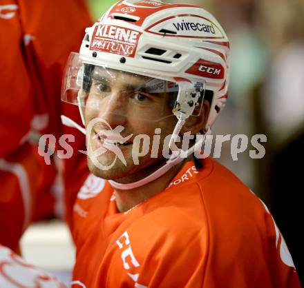 EBEL. Eishockey Bundesliga. Schautraining, Autogrammstunde KAC.  Mark Popovic. Klagenfurt, am 6.8.2015.
Foto: Kuess
---
pressefotos, pressefotografie, kuess, qs, qspictures, sport, bild, bilder, bilddatenbank