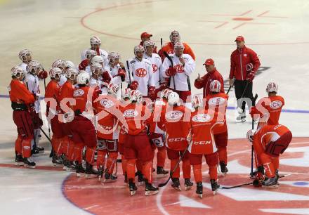 EBEL. Eishockey Bundesliga. Schautraining, Autogrammstunde KAC.  Klagenfurt, am 6.8.2015.
Foto: Kuess
---
pressefotos, pressefotografie, kuess, qs, qspictures, sport, bild, bilder, bilddatenbank