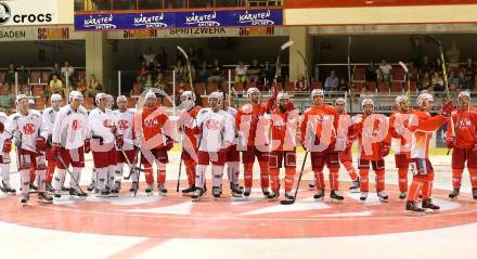 EBEL. Eishockey Bundesliga. Schautraining, Autogrammstunde KAC. Klagenfurt, am 6.8.2015.
Foto: Kuess
---
pressefotos, pressefotografie, kuess, qs, qspictures, sport, bild, bilder, bilddatenbank