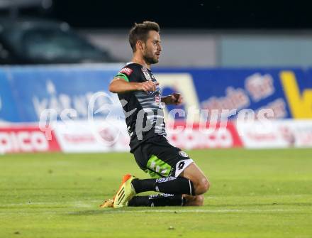 Fussball tipico Bundesliga. RZ Pellets WAC gegen SK Puntigamer Sturm Graz.  Torjubel Josip Tadic,  (Sturm). Wolfsberg, am 12.8.2015.
Foto: Kuess
Foto: Kuess

---
pressefotos, pressefotografie, kuess, qs, qspictures, sport, bild, bilder, bilddatenbank