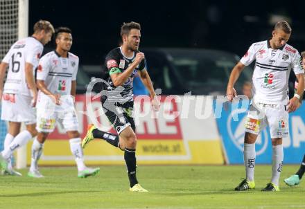 Fussball tipico Bundesliga. RZ Pellets WAC gegen SK Puntigamer Sturm Graz.  Torjubel Josip Tadic, (Sturm). Wolfsberg, am 12.8.2015.
Foto: Kuess
Foto: Kuess

---
pressefotos, pressefotografie, kuess, qs, qspictures, sport, bild, bilder, bilddatenbank