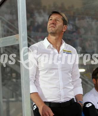 Fussball tipico Bundesliga. RZ Pellets WAC gegen SK Puntigamer Sturm Graz.  Trainer Franco Foda (Sturm). Wolfsberg, am 12.8.2015.
Foto: Kuess
Foto: Kuess

---
pressefotos, pressefotografie, kuess, qs, qspictures, sport, bild, bilder, bilddatenbank