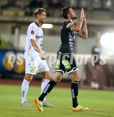 Fussball tipico Bundesliga. RZ Pellets WAC gegen SK Puntigamer Sturm Graz.  Torjubel Josip Tadic (Sturm). Wolfsberg, am 12.8.2015.
Foto: Kuess
Foto: Kuess

---
pressefotos, pressefotografie, kuess, qs, qspictures, sport, bild, bilder, bilddatenbank