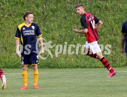 Fussball 1. Klasse D. DSG Ferlach gegen St. Margareten/Rosental. Torjubel Gregor Zugelj (St.Margarethen). Unterbergen, am 14.8.2015.
Foto: Kuess
---
pressefotos, pressefotografie, kuess, qs, qspictures, sport, bild, bilder, bilddatenbank