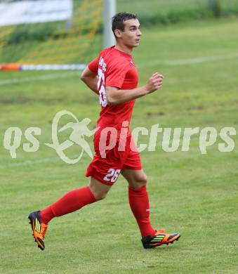 Fussball. Kaerntner Liga. Koettmannsdorf gegen Atus Ferlach. Martin Sustersic (Atus Ferlach). Koettmannsdorf, 15.8.2015.
Foto: Kuess
---
pressefotos, pressefotografie, kuess, qs, qspictures, sport, bild, bilder, bilddatenbank