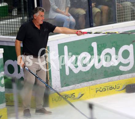 Eishockey Testspiel. VSV gegen Stavagner Oilers. Giuseppe Mion (VSV). Villach, am 15.8.2015.
Foto: Kuess
---
pressefotos, pressefotografie, kuess, qs, qspictures, sport, bild, bilder, bilddatenbank