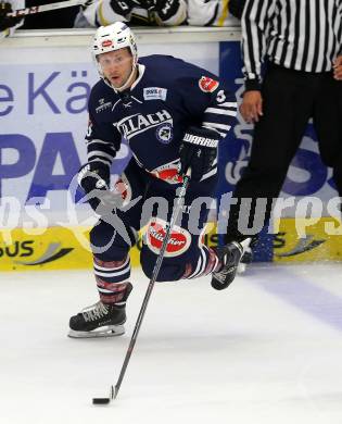 Eishockey Testspiel. VSV gegen Stavagner Oilers. Dustin Johner (VSV). Villach, am 15.8.2015.
Foto: Kuess
---
pressefotos, pressefotografie, kuess, qs, qspictures, sport, bild, bilder, bilddatenbank