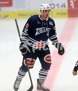 Eishockey Testspiel. VSV gegen Stavagner Oilers.  Michael Raffl (VSV). Villach, am 15.8.2015.
Foto: Kuess
---
pressefotos, pressefotografie, kuess, qs, qspictures, sport, bild, bilder, bilddatenbank