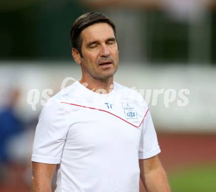 Fussball. Regionalliga. WAC Amateure gegen BW Linz. Trainer Wilhelm Wahlmueller (Linz). Wolfsberg, 16.8.2015.
Foto: Kuess
---
pressefotos, pressefotografie, kuess, qs, qspictures, sport, bild, bilder, bilddatenbank