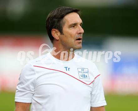 Fussball. Regionalliga. WAC Amateure gegen BW Linz. Trainer Wilhelm Wahlmueller (Linz). Wolfsberg, 16.8.2015.
Foto: Kuess
---
pressefotos, pressefotografie, kuess, qs, qspictures, sport, bild, bilder, bilddatenbank