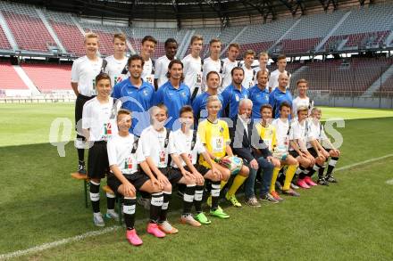 Fussball. RZ Pellets WAC. Akademie U15. Mannschaftsfototermin. Klagenfurt, 18.8.2015.
Foto: Kuess
---
pressefotos, pressefotografie, kuess, qs, qspictures, sport, bild, bilder, bilddatenbank