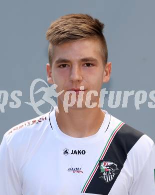 Fussball. RZ Pellets WAC. Akademie U18. Mannschaftsfototermin.  Matej Grgic. Klagenfurt, 18.8.2015.
Foto: Kuess
---
pressefotos, pressefotografie, kuess, qs, qspictures, sport, bild, bilder, bilddatenbank