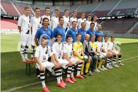 Fussball. RZ Pellets WAC. Akademie U16. Mannschaftsfototermin. Klagenfurt, 18.8.2015.
Foto: Kuess
---
pressefotos, pressefotografie, kuess, qs, qspictures, sport, bild, bilder, bilddatenbank