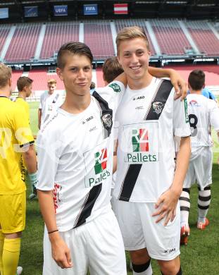 Fussball. RZ Pellets WAC. Akademie U16. Mannschaftsfototermin.  Klagenfurt, 18.8.2015.
Foto: Kuess
---
pressefotos, pressefotografie, kuess, qs, qspictures, sport, bild, bilder, bilddatenbank