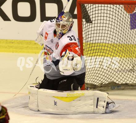 Eishockey Champions Hockey League. KAC gegen EHC Muenchen. Markus Poeck (KAC), Danny Aus den Birken (EHC Muenchen). Klagenfurt, am 23.8.2015.
Foto: Kuess
---
pressefotos, pressefotografie, kuess, qs, qspictures, sport, bild, bilder, bilddatenbank