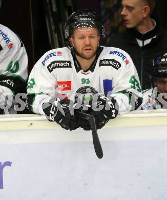 Eishockey Testspiel. EC VSV gegen Olimpija Ljubljana. Roland Kaspitz  (Laibach). Villach, am 27.8.2015.
Foto: Kuess
---
pressefotos, pressefotografie, kuess, qs, qspictures, sport, bild, bilder, bilddatenbank