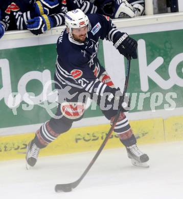 Eishockey Testspiel. EC VSV gegen Olimpija Ljubljana. Benjamin Petrik (VSV). Villach, am 27.8.2015.
Foto: Kuess
---
pressefotos, pressefotografie, kuess, qs, qspictures, sport, bild, bilder, bilddatenbank