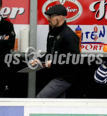 Eishockey Testspiel. EC VSV gegen Olimpija Ljubljana. Co-Trainer Markus Peintner (VSV). Villach, am 27.8.2015.
Foto: Kuess
---
pressefotos, pressefotografie, kuess, qs, qspictures, sport, bild, bilder, bilddatenbank