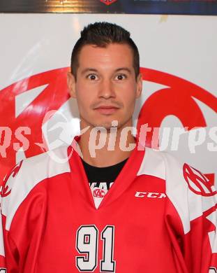 Eishockey. KAC. Mannschaftsfototermin.  Oliver Setzinger. Klagenfurt, 25.8.2015.
Foto: Kuess
---
pressefotos, pressefotografie, kuess, qs, qspictures, sport, bild, bilder, bilddatenbank