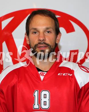 Eishockey. KAC. Mannschaftsfototermin.  Thomas Koch. Klagenfurt, 25.8.2015.
Foto: Kuess
---
pressefotos, pressefotografie, kuess, qs, qspictures, sport, bild, bilder, bilddatenbank