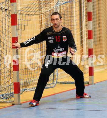 Handball Bundesliga. SC Ferlach. Domen Oslovnik (SCF). Ferlach, am 28.8.2015.
Foto: Kuess 
---
pressefotos, pressefotografie, kuess, qs, qspictures, sport, bild, bilder, bilddatenbank