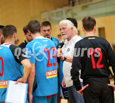 Handball Bundesliga. SC Ferlach. Trainer Ales Braznik, (SCF). Ferlach, am 28.8.2015.
Foto: Kuess 
---
pressefotos, pressefotografie, kuess, qs, qspictures, sport, bild, bilder, bilddatenbank