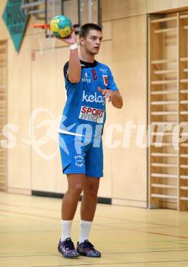 Handball Bundesliga. SC Ferlach. Grojzdek Zan,  (SCF). Ferlach, am 28.8.2015.
Foto: Kuess 
---
pressefotos, pressefotografie, kuess, qs, qspictures, sport, bild, bilder, bilddatenbank