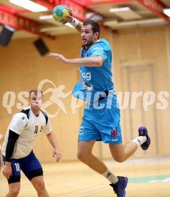 Handball Bundesliga. SC Ferlach. Dean Pomorisac (SCF). Ferlach, am 28.8.2015.
Foto: Kuess 
---
pressefotos, pressefotografie, kuess, qs, qspictures, sport, bild, bilder, bilddatenbank