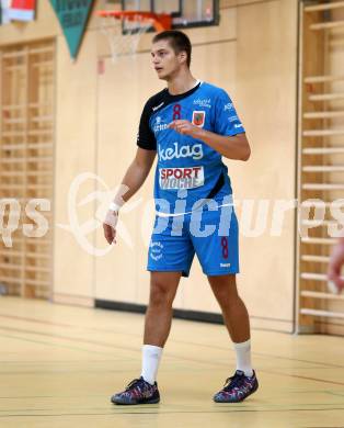 Handball Bundesliga. SC Ferlach.  Grojzdek Zan, (SCF). Ferlach, am 28.8.2015.
Foto: Kuess 
---
pressefotos, pressefotografie, kuess, qs, qspictures, sport, bild, bilder, bilddatenbank