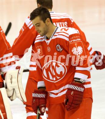 Eishockey Champions Hockey League. KAC gegen HC Kosice. Steven Strong (KAC). Klagenfurt, am 30.8.2015.
Foto: Kuess
---
pressefotos, pressefotografie, kuess, qs, qspictures, sport, bild, bilder, bilddatenbank