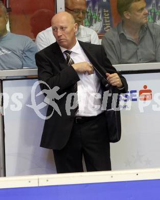 Eishockey Champions Hockey League. KAC gegen HC Kosice. Doug Mason (KAC). Klagenfurt, am 30.8.2015.
Foto: Kuess
---
pressefotos, pressefotografie, kuess, qs, qspictures, sport, bild, bilder, bilddatenbank