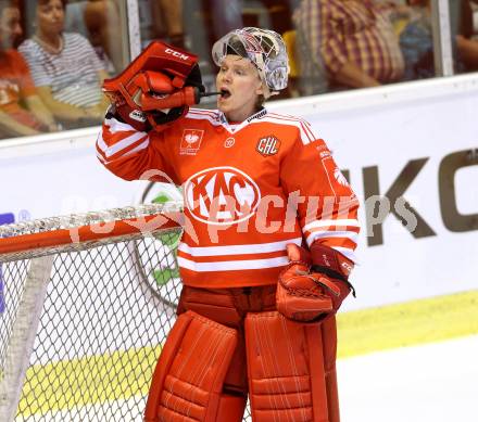 Eishockey Champions Hockey League. KAC gegen HC Kosice. Pekka Tuokkola (KAC). Klagenfurt, am 30.8.2015.
Foto: Kuess
---
pressefotos, pressefotografie, kuess, qs, qspictures, sport, bild, bilder, bilddatenbank