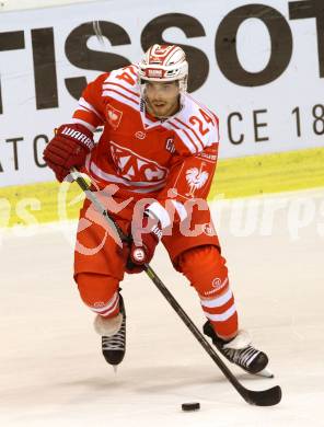 Eishockey Champions Hockey League. KAC gegen HC Kosice. Steven Strong (KAC). Klagenfurt, am 30.8.2015.
Foto: Kuess
---
pressefotos, pressefotografie, kuess, qs, qspictures, sport, bild, bilder, bilddatenbank