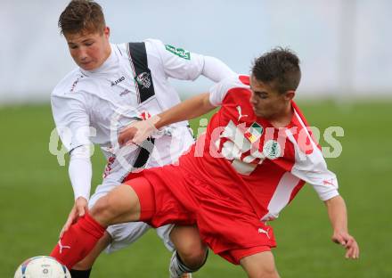 OEFB Jugendliga U18. Akademie. WAC gegen AKA Burgenland. Florian Harald Prohart (WAC). Klagenfurt, am 5.9.2015.
Foto: Kuess
---
pressefotos, pressefotografie, kuess, qs, qspictures, sport, bild, bilder, bilddatenbank