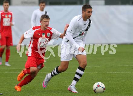 OEFB Jugendliga U18. Akademie. WAC gegen AKA Burgenland. Amar Hodzic (WAC). Klagenfurt, am 5.9.2015.
Foto: Kuess
---
pressefotos, pressefotografie, kuess, qs, qspictures, sport, bild, bilder, bilddatenbank