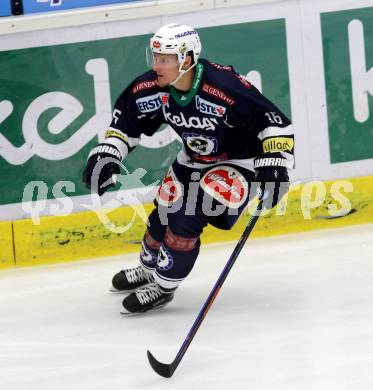 EBEL. Eishockey Bundesliga. EC VSV gegen Dornbirner Eishockey Club.  Daniel Nageler (VSV). Villach, am 12.9.2015.
Foto: Kuess 


---
pressefotos, pressefotografie, kuess, qs, qspictures, sport, bild, bilder, bilddatenbank