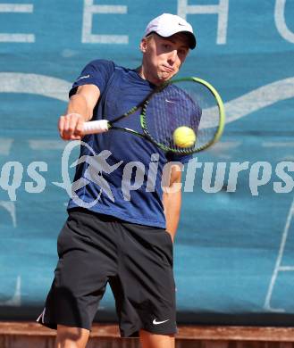 Kelag Power Future Tennisturnier. Finale. Bastian Trinker. Werzer Arena Poertschach, am 30.8.2015.
Foto: Kuess
---
pressefotos, pressefotografie, kuess, qs, qspictures, sport, bild, bilder, bilddatenbank